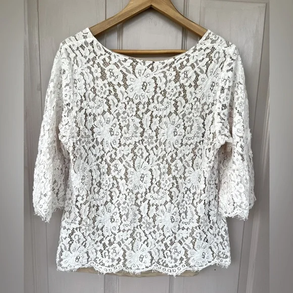 Rose + Olive Lace Bell Sleeve Top
Size: 1X - Picture 2 of 6